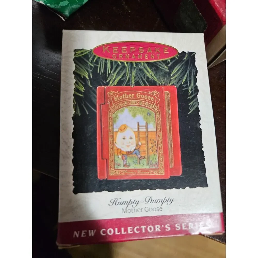 1993 Hallmark Keepsake Ornament HUMPTY DUMPTY #1 MOTHER GOOSE SERIES